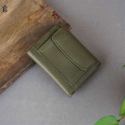 Tedd Magnet Trifold Wallet v2 - Olive