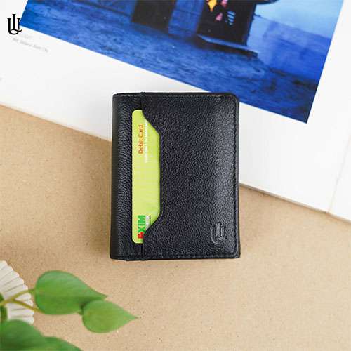 Tedd Magnet Trifold Wallet v2 - Black