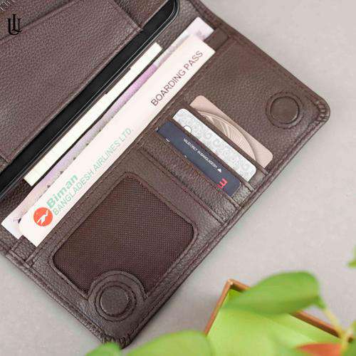 Jarvi Long Wallet - Chocolate