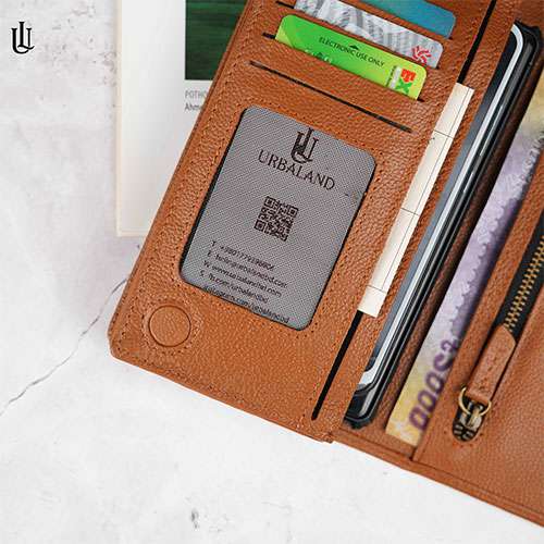 Kane Long Wallet V2 - Camel Brown