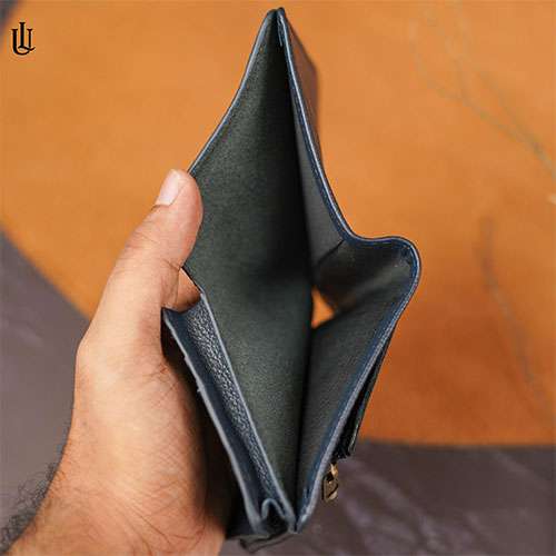 Matt Mini Wallet - Navy Blue