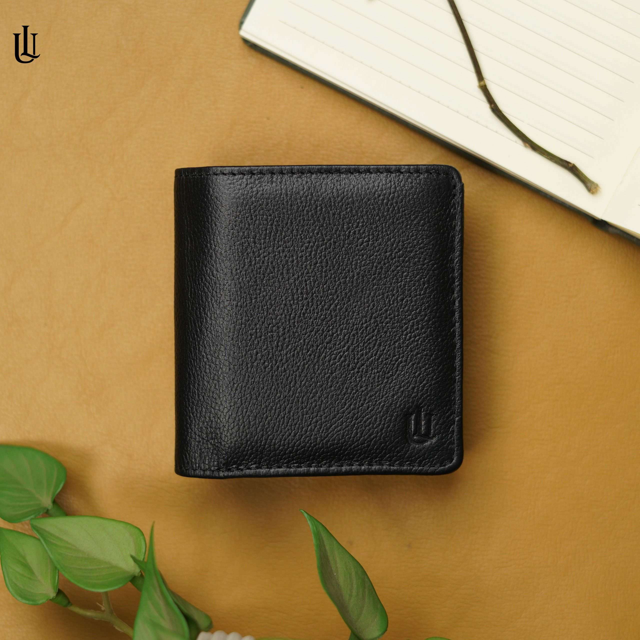 Matt Mini Wallet - Black