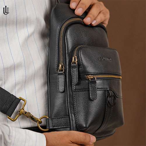 Cooper Crossbody Bag - Black