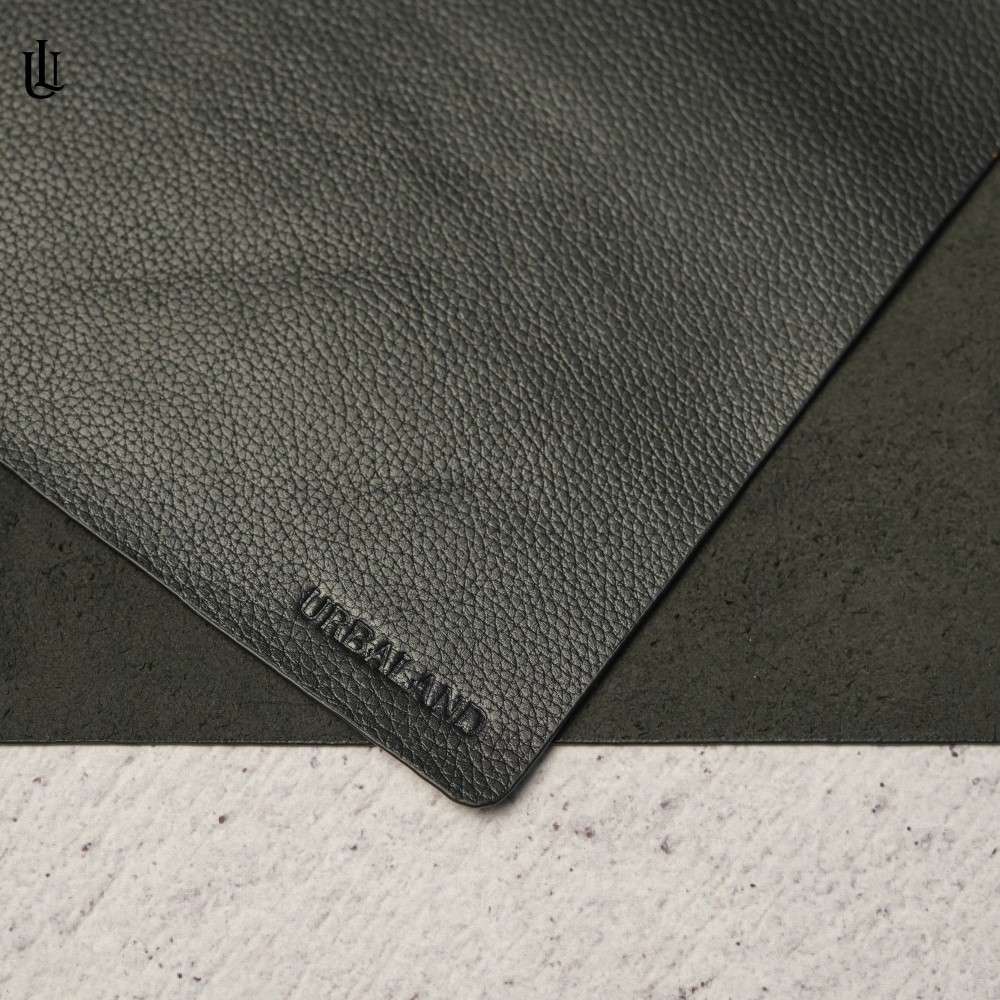 Mitch Leather Mousepad Black Grain
