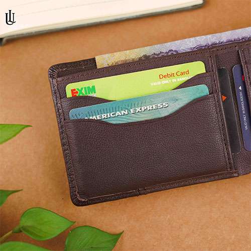 Roy Bifold Wallet – Chocolate