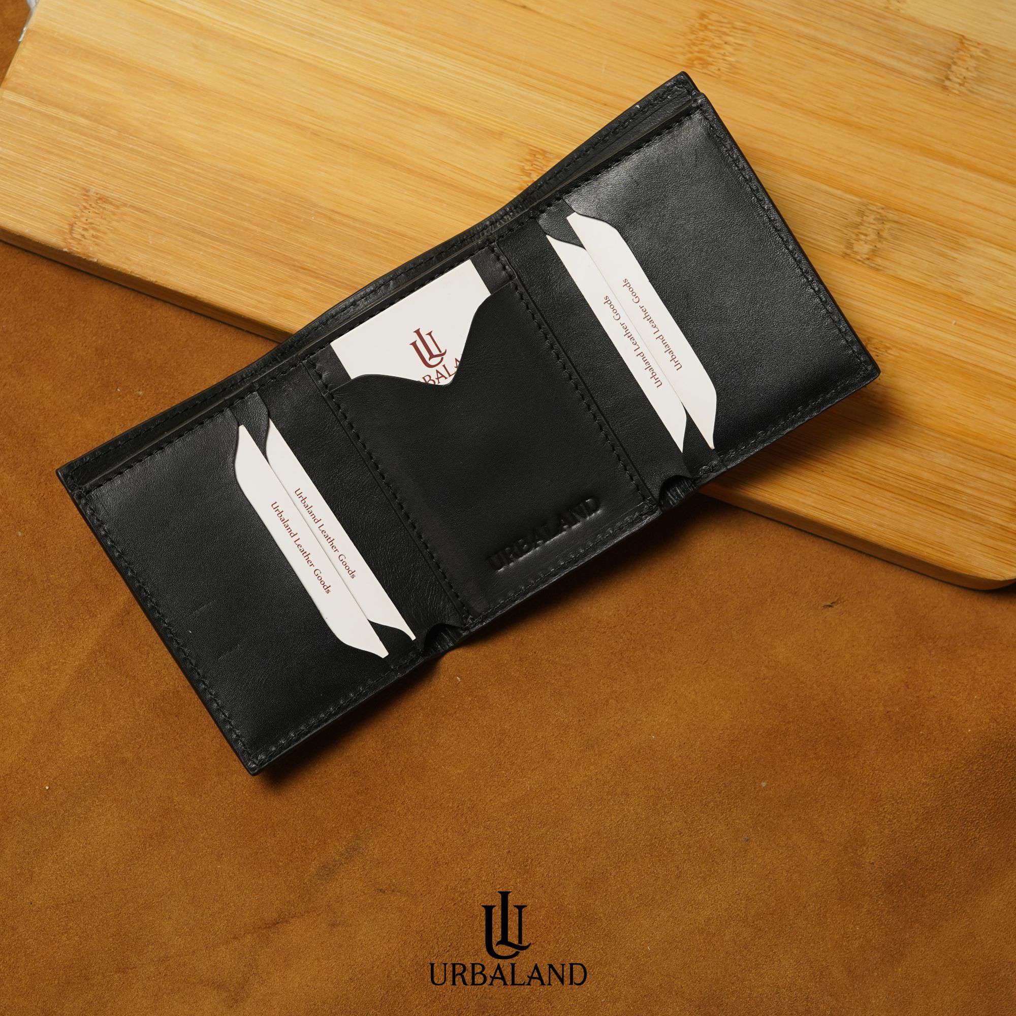 Holden Trifold Wallet Black