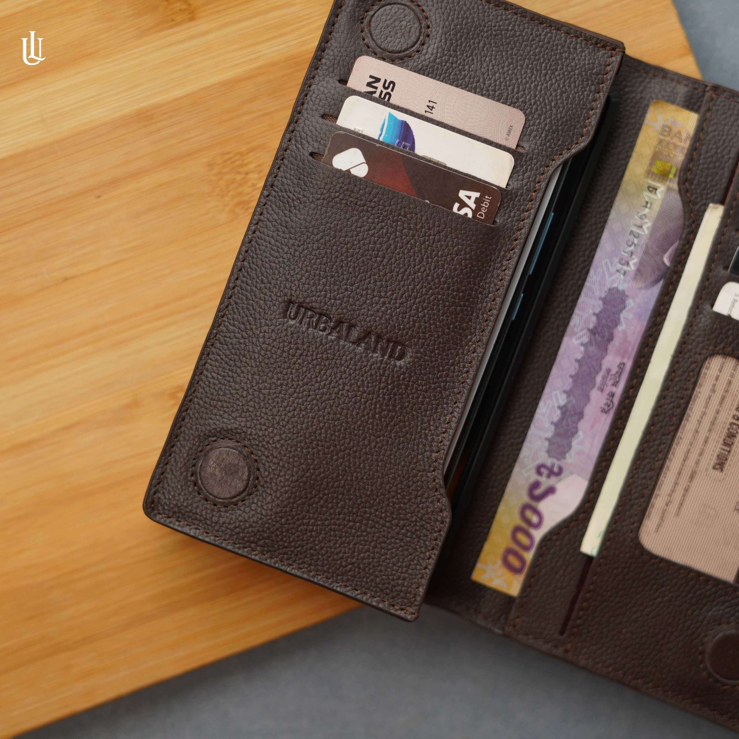 Jason Long Wallet - Black