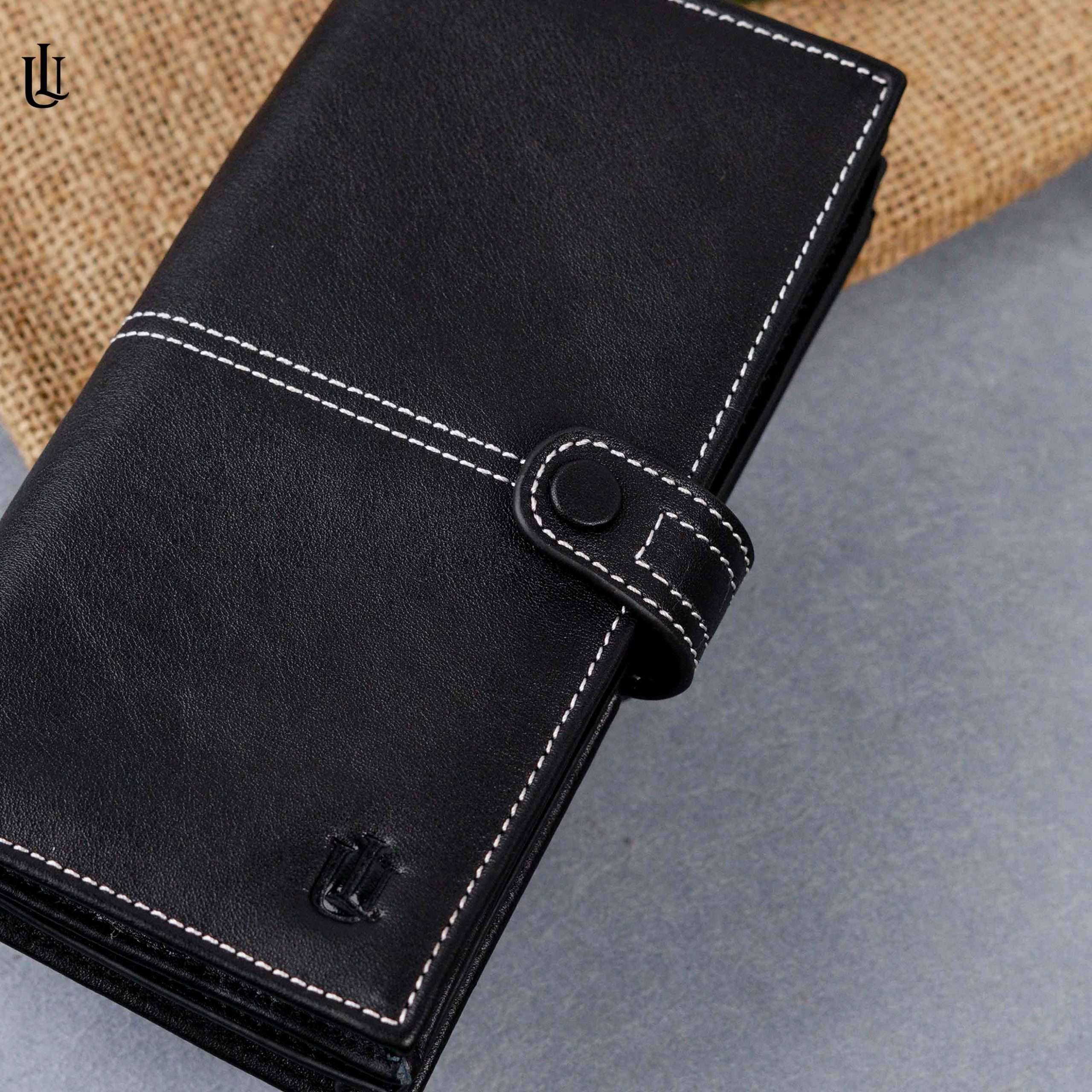 Dane Semi Long Wallet Black - V2