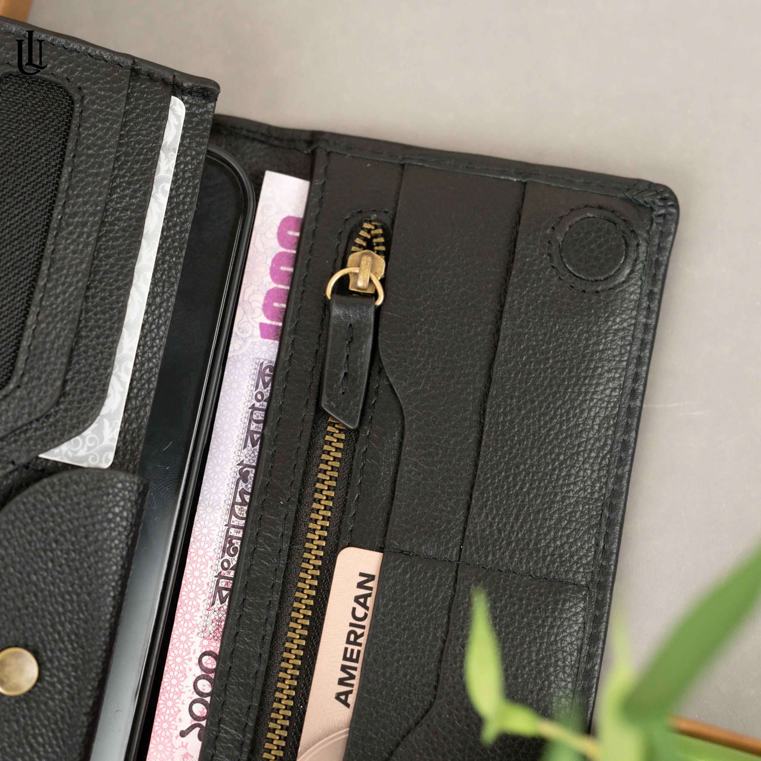 Walt Long Wallet - Black