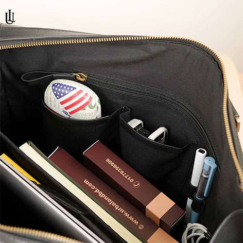 Victor Laptop Organizer Bag - Chocolate