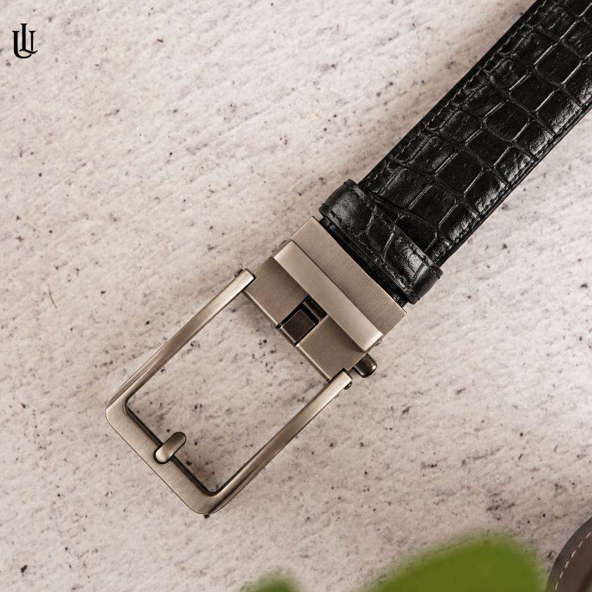 Tony Auto Brokless Crocodile - Black