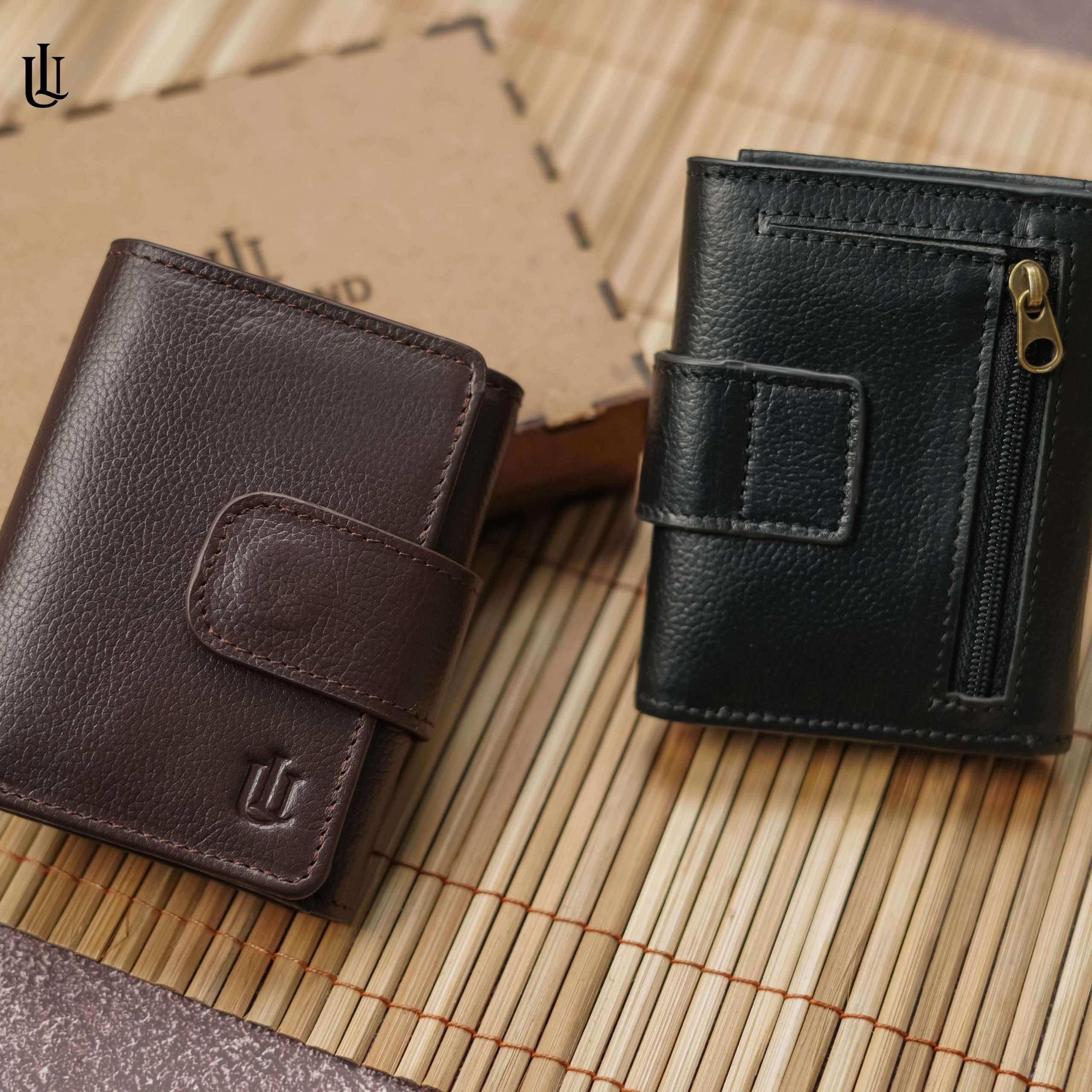 Edd Trifold Wallet – Chocolate