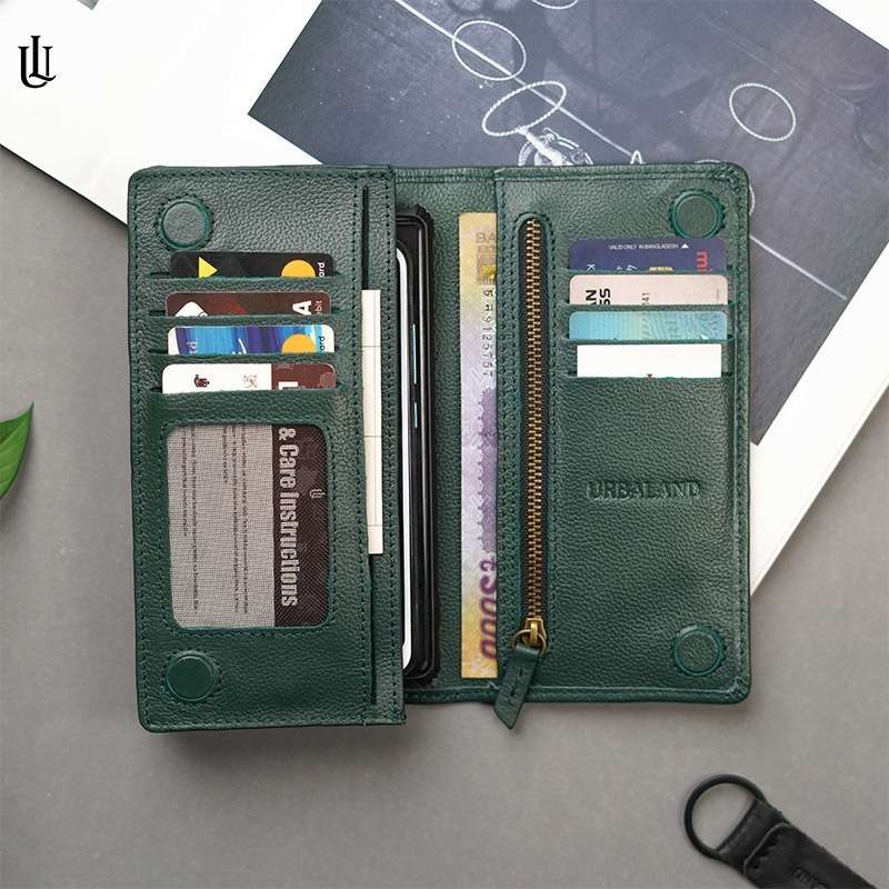 Kane Long Wallet V2 - Green