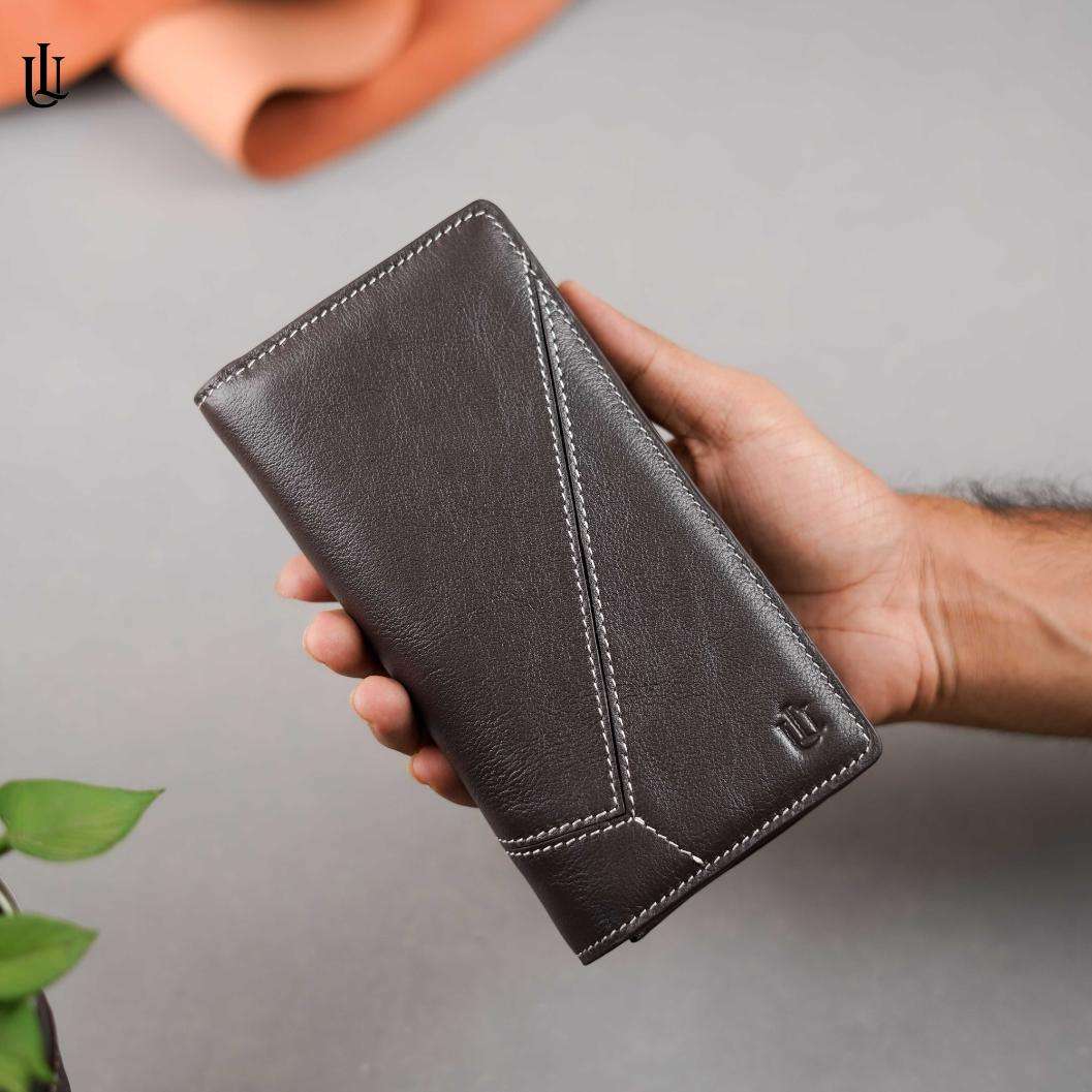 kair Super Soft Long Wallet - Chocolate