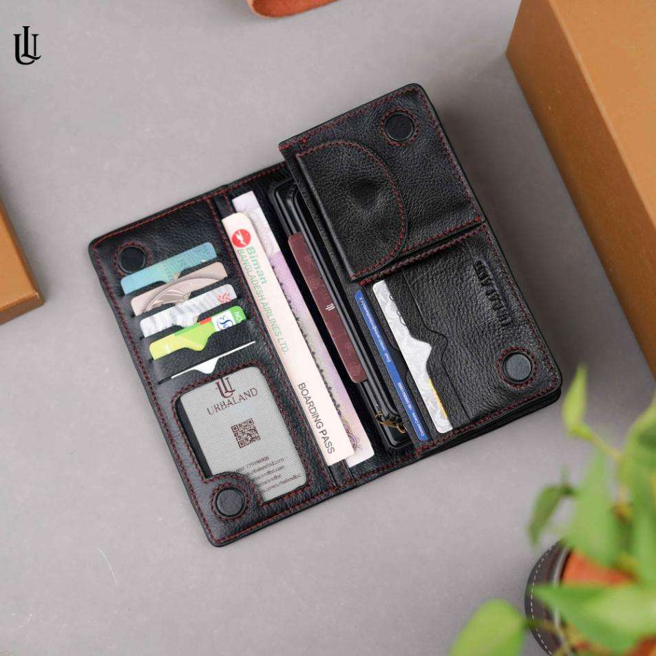 kair Super Soft Long Wallet - Black