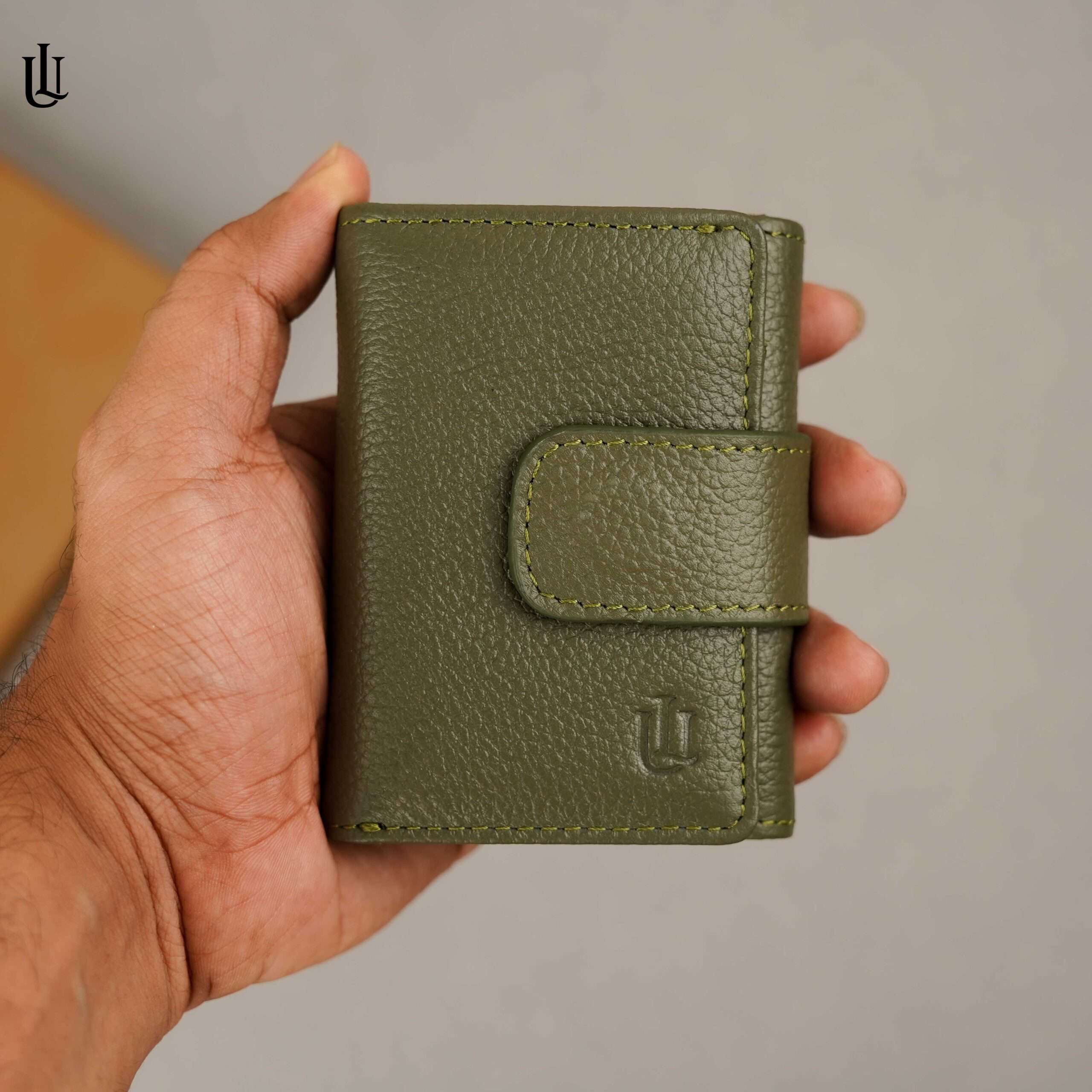 Edd Trifold Wallet – Olive