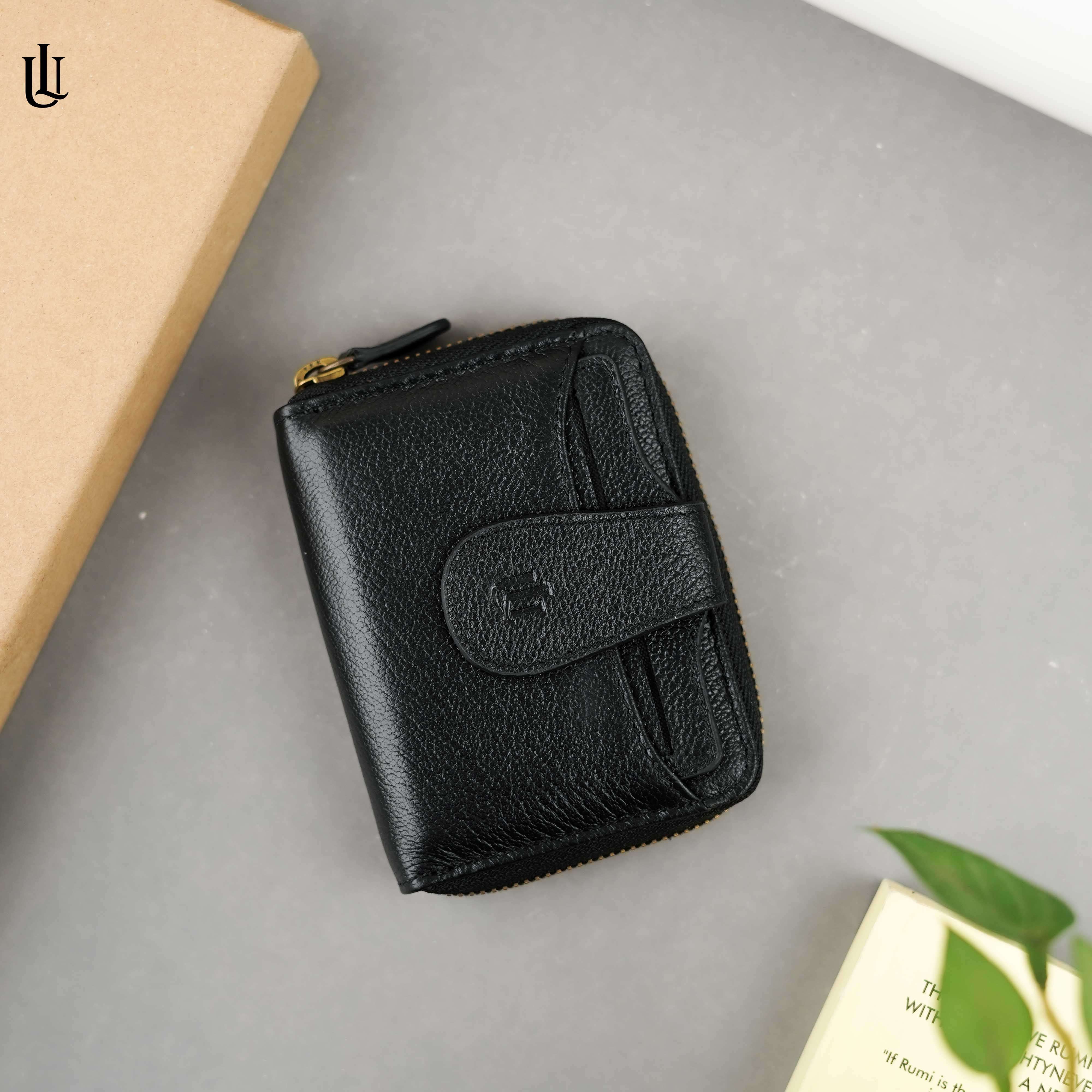 Billy Bifold Magnet Wallet - Black