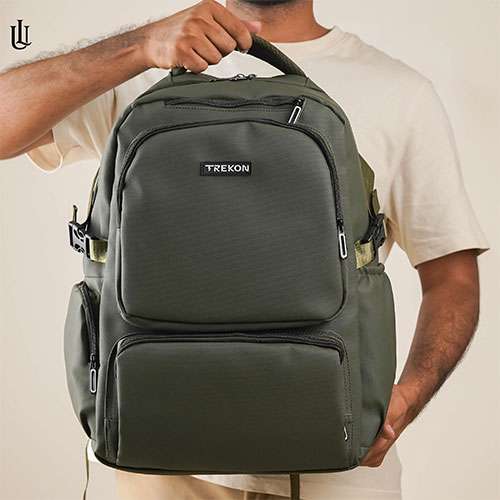 Trekon Backpack BP001 – Premium Olive Green
