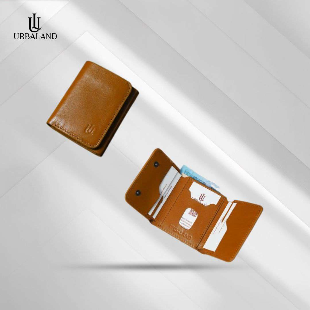 Theo Trifold Wallet - Brown