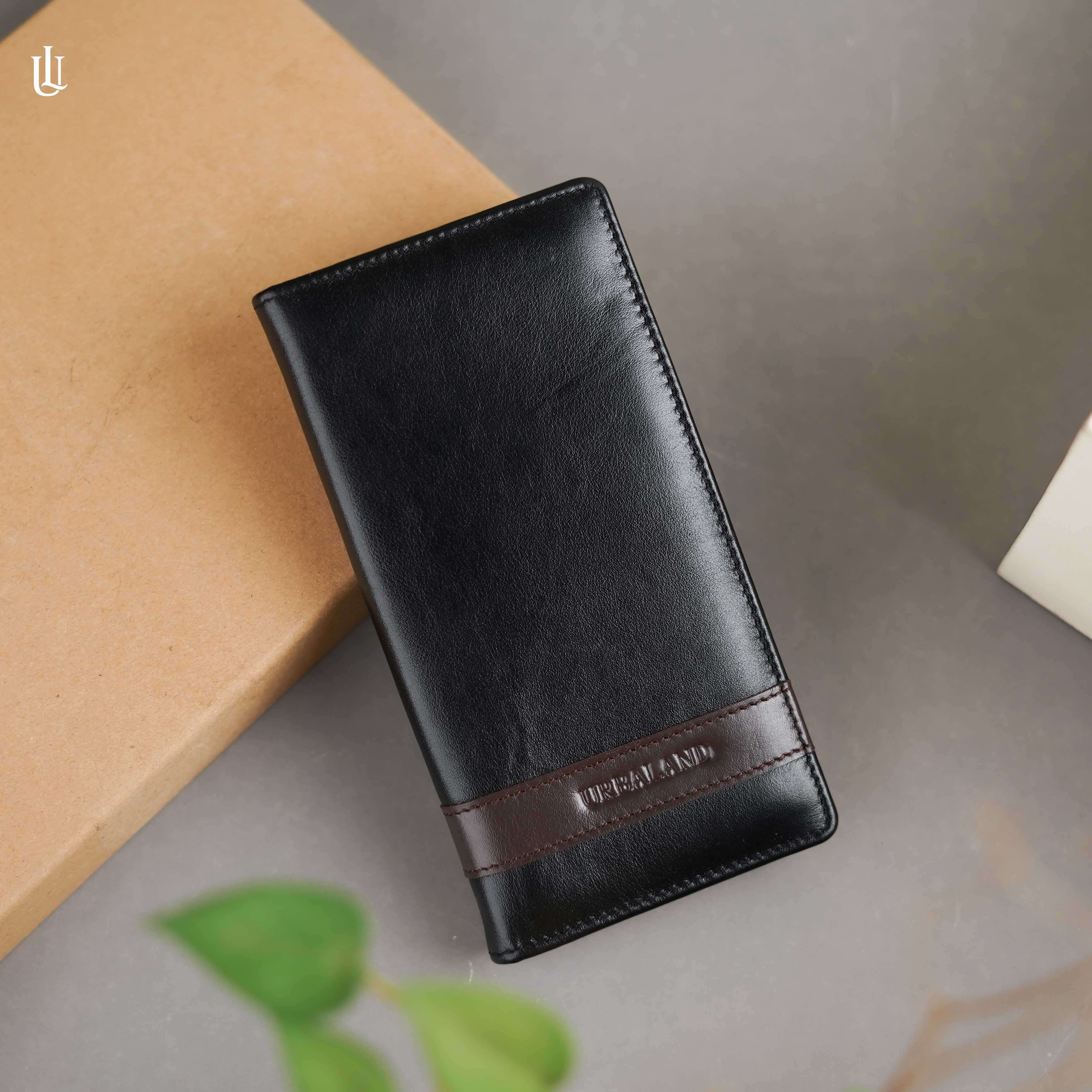 Fred Hybrid Long Wallet - Black