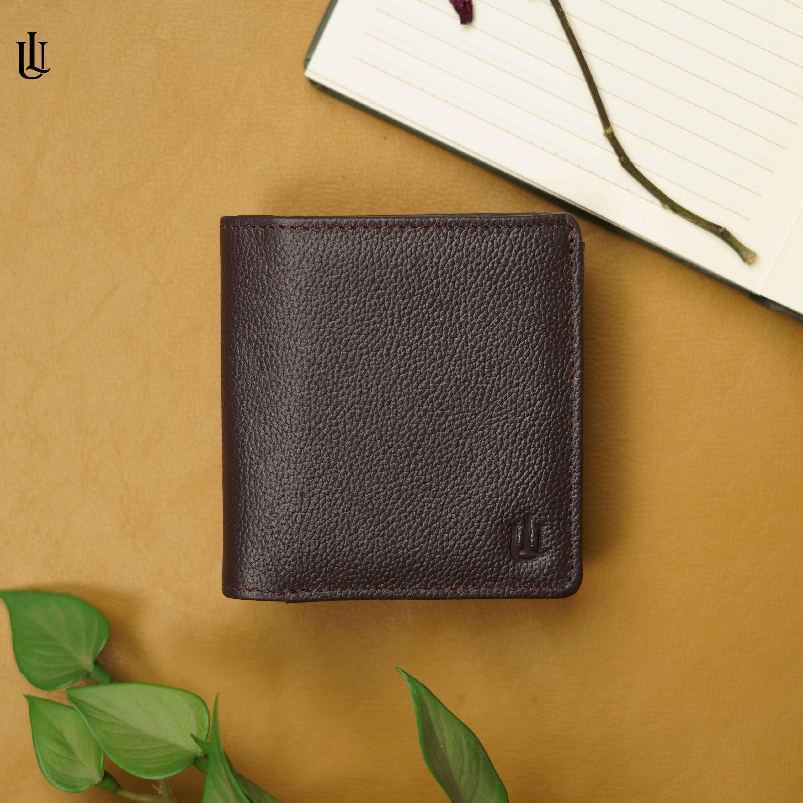 Matt Mini Wallet - Chocolate