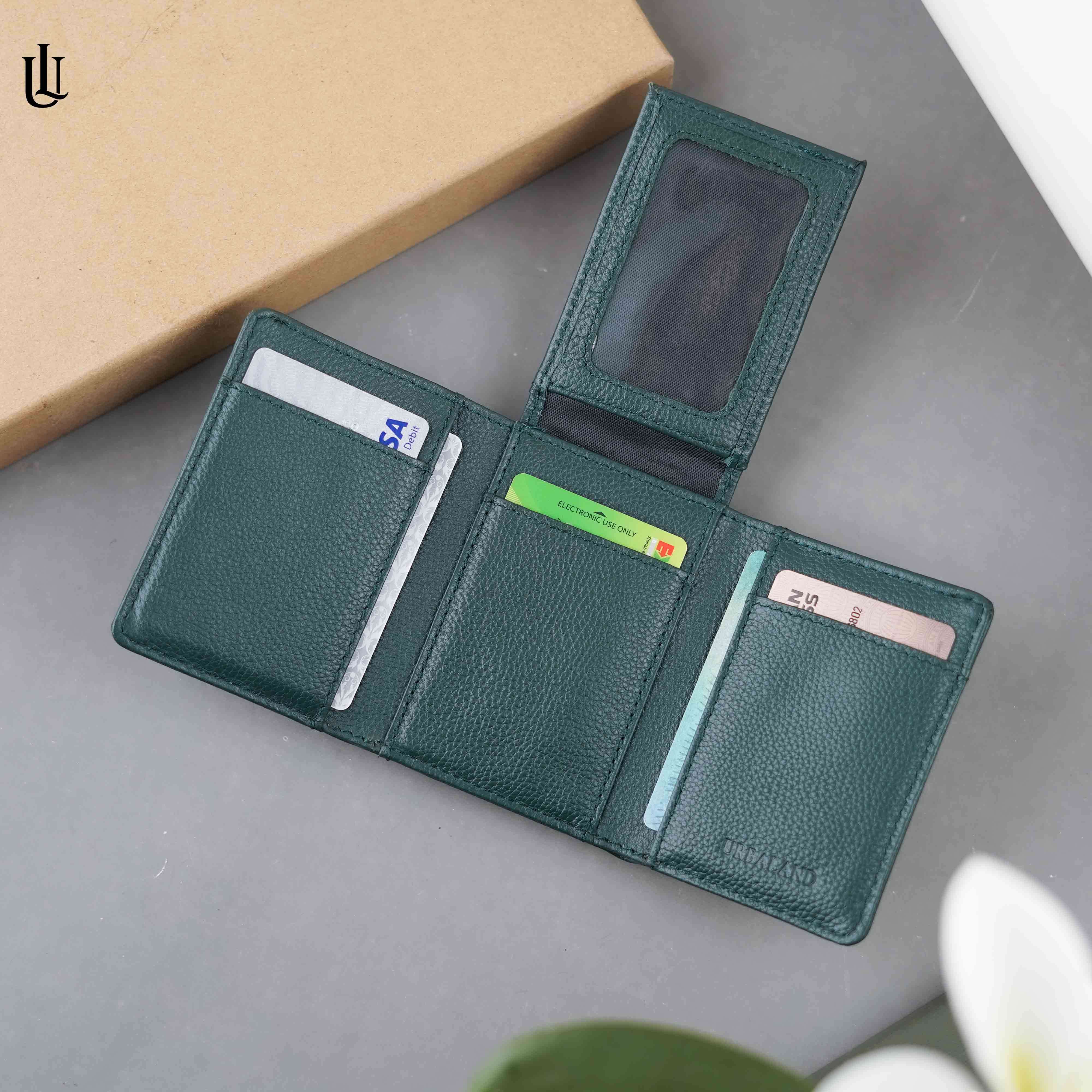 Edd Trifold Wallet – Army Green