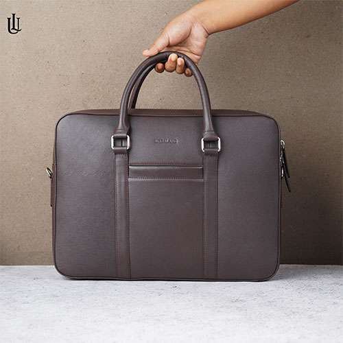 Korbin Laptop Office Bag – Chocolate