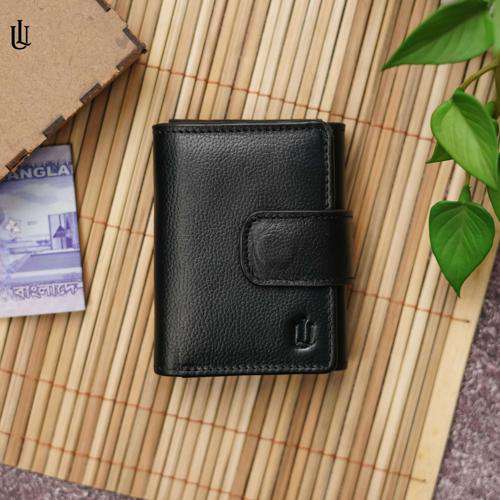 Edd Trifold Wallet - Black