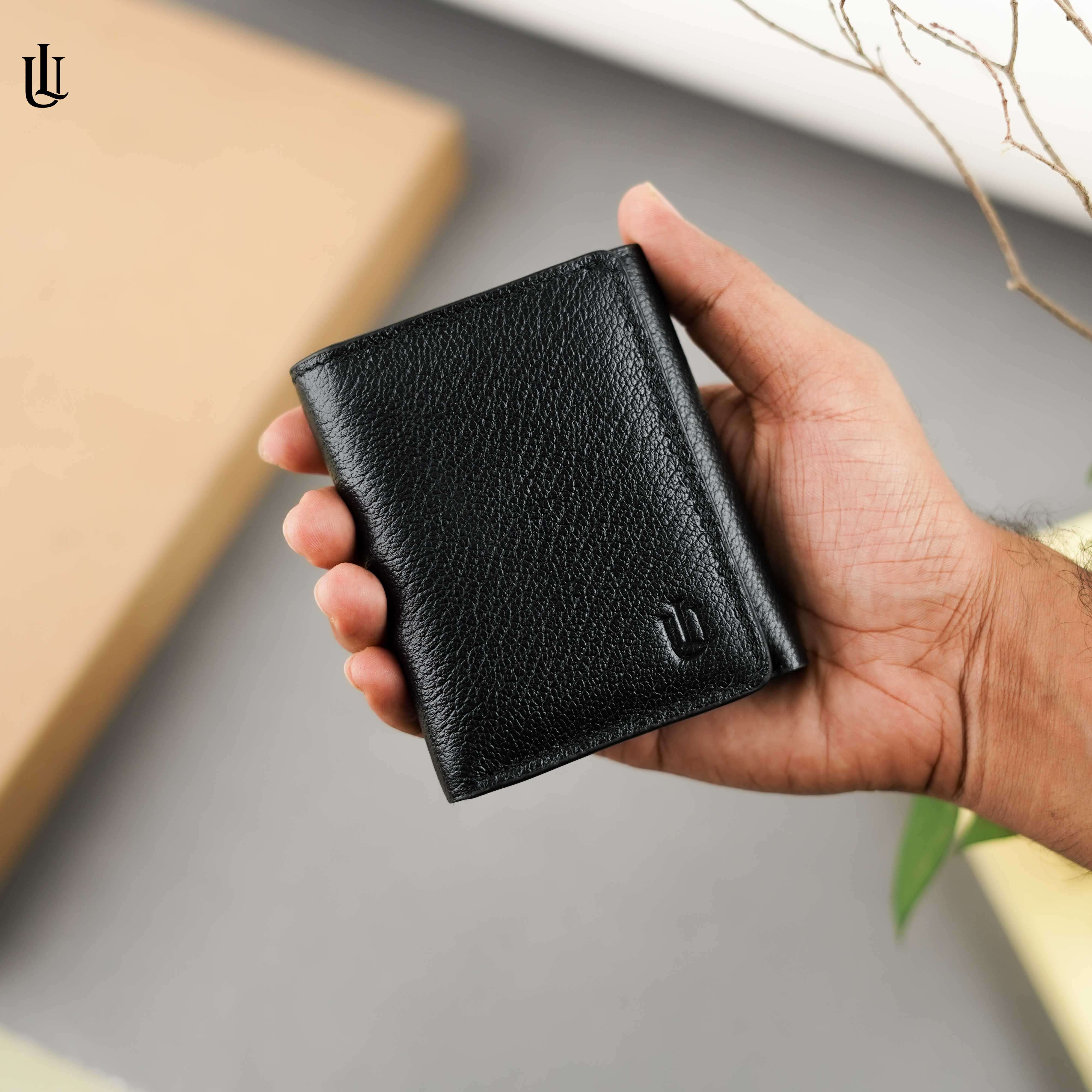 Ward Trifold Wallet - Black