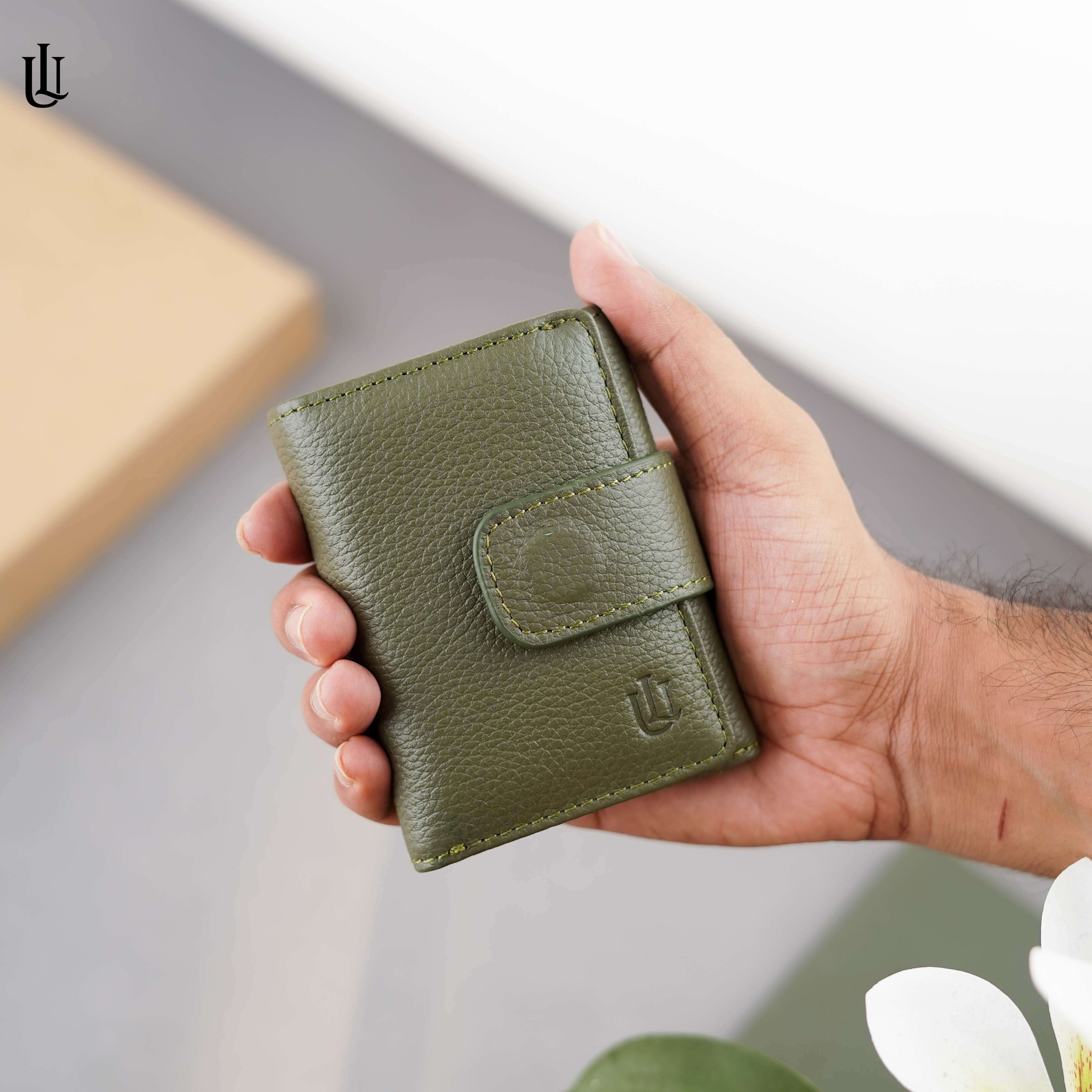 Edd Trifold Wallet – Olive