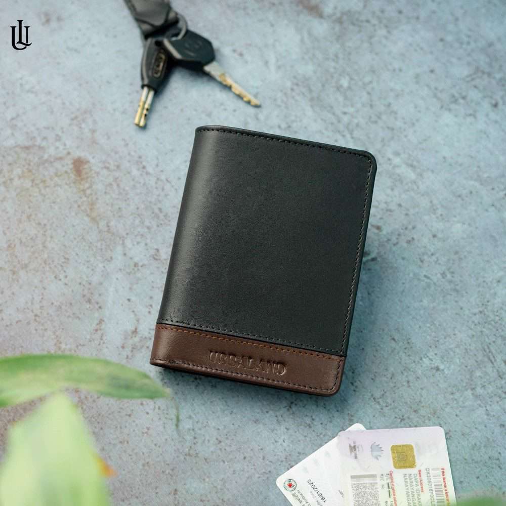 Tucker Hybrid Wallet (License Card Holder + Moneybag) - Black