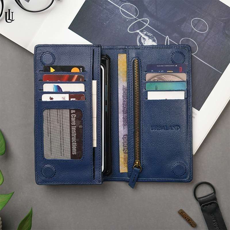 Kane Long Wallet V2 - Blue
