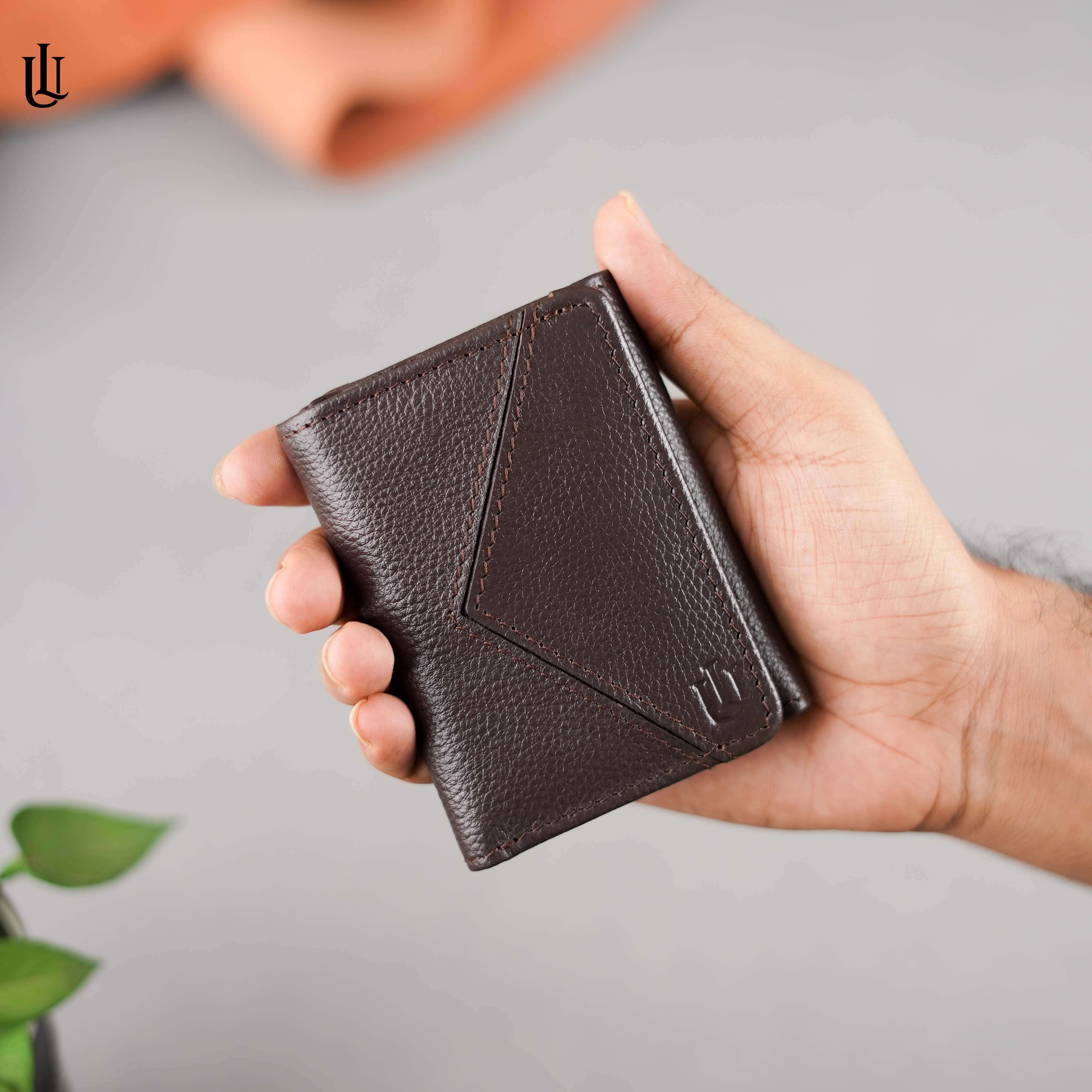 Odin Trifold Wallet – Chocolate