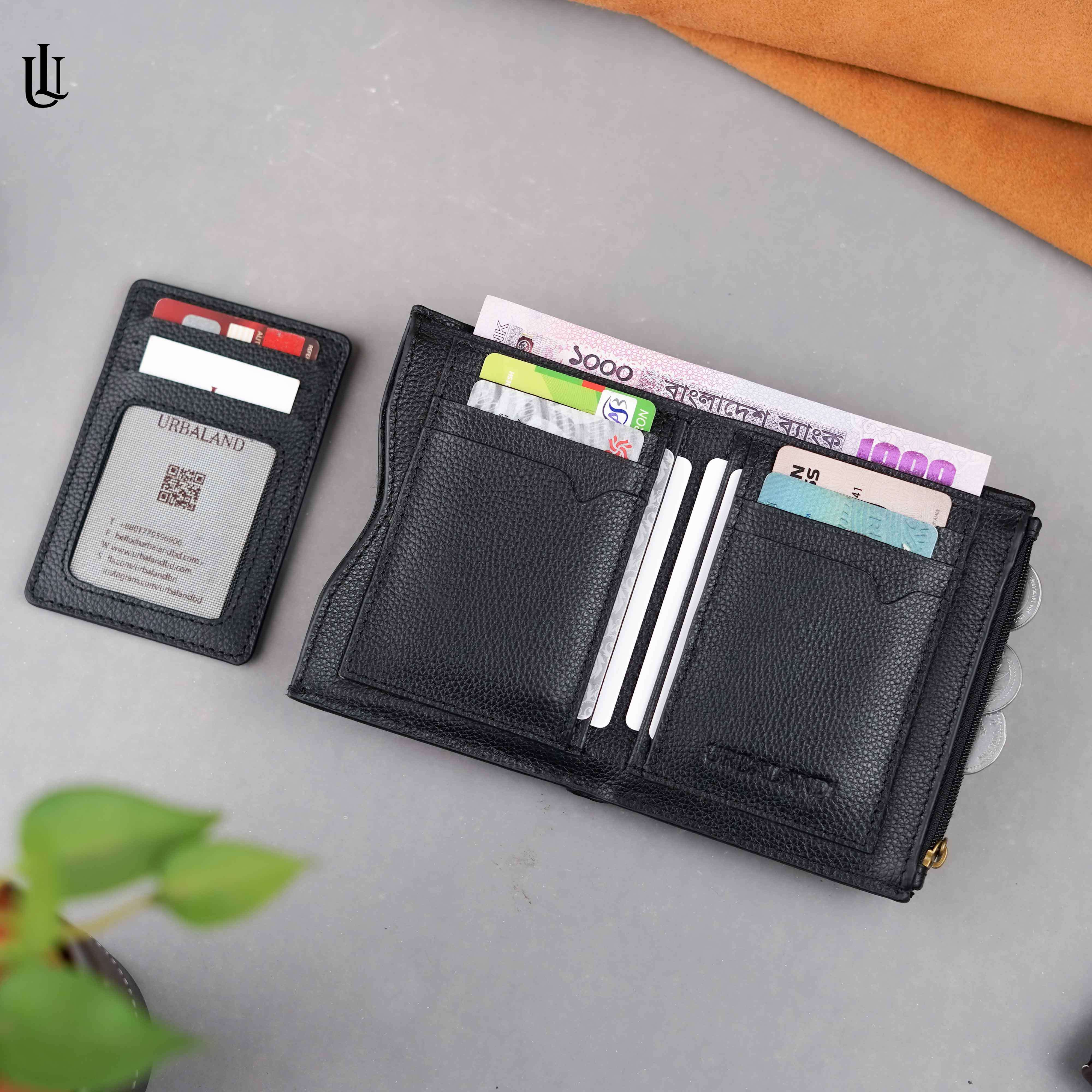 Ryder Bifold Wallet- Black