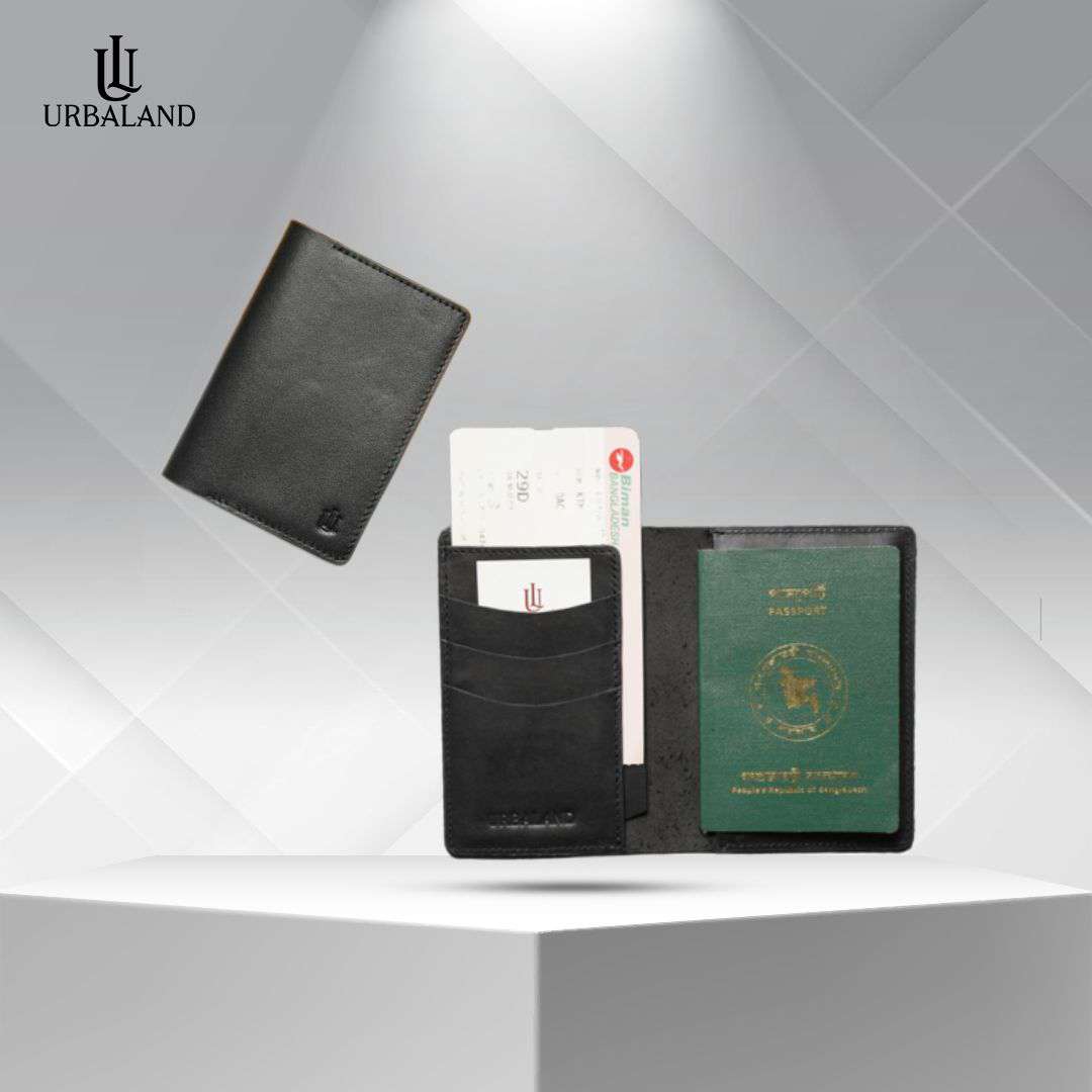 Paige Passport Holder Black
